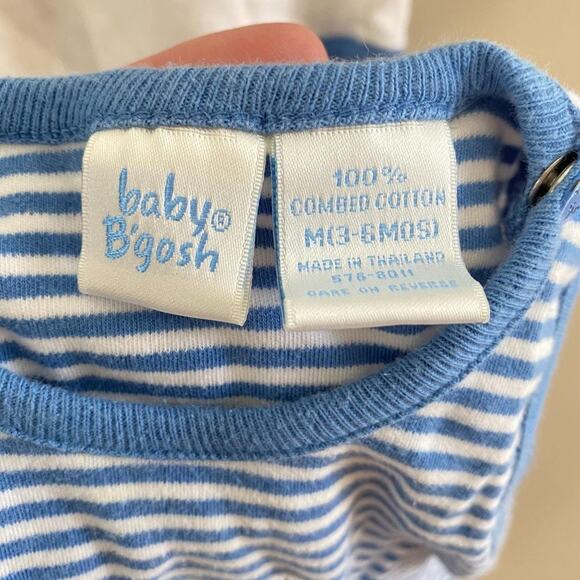 Vintage OshKosh B'gosh Squirrel Overalls Set 3-6 M - Picture 8 of 11